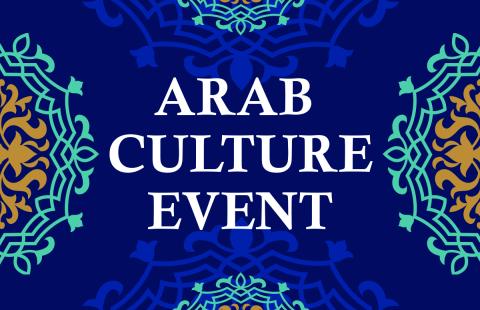 Arab Culture Event Text with Design