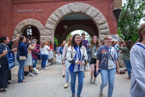 UNH become the roar orientation tradition