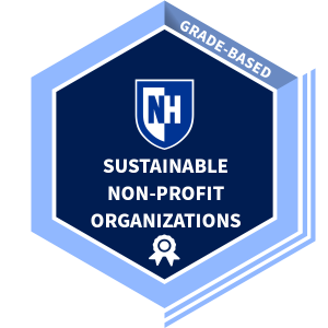 Sustainable Nonprofit Organizations Microcredential Badge at UNH