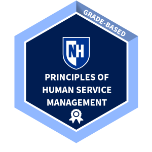 Principles of Human Service Management Microcredential