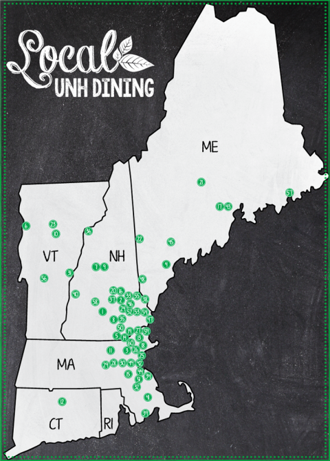 local dining map