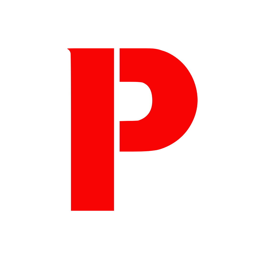 Stylized "P' for Pride