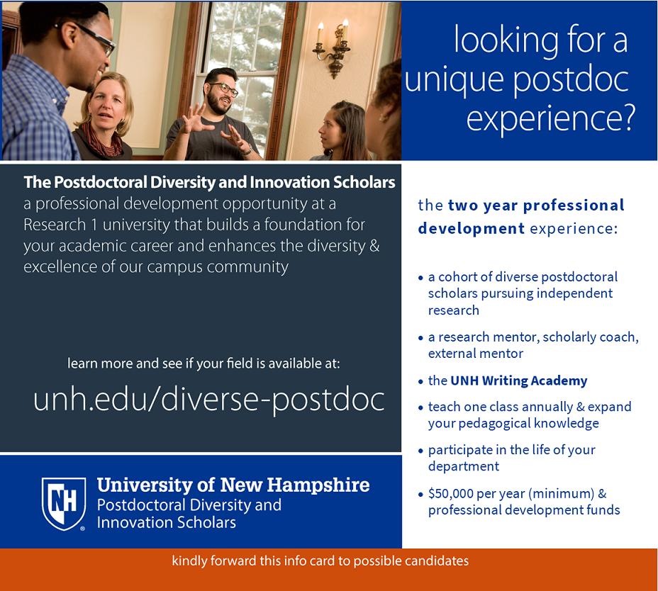 flyer for postdoc recruiting