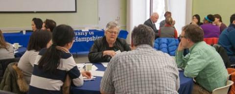 UNH Faculty participant in workshop