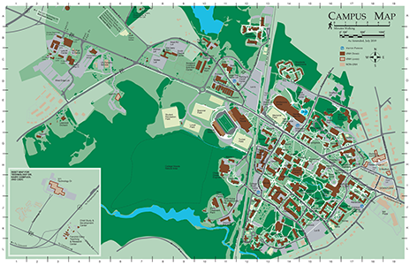 Full Campus Map - color