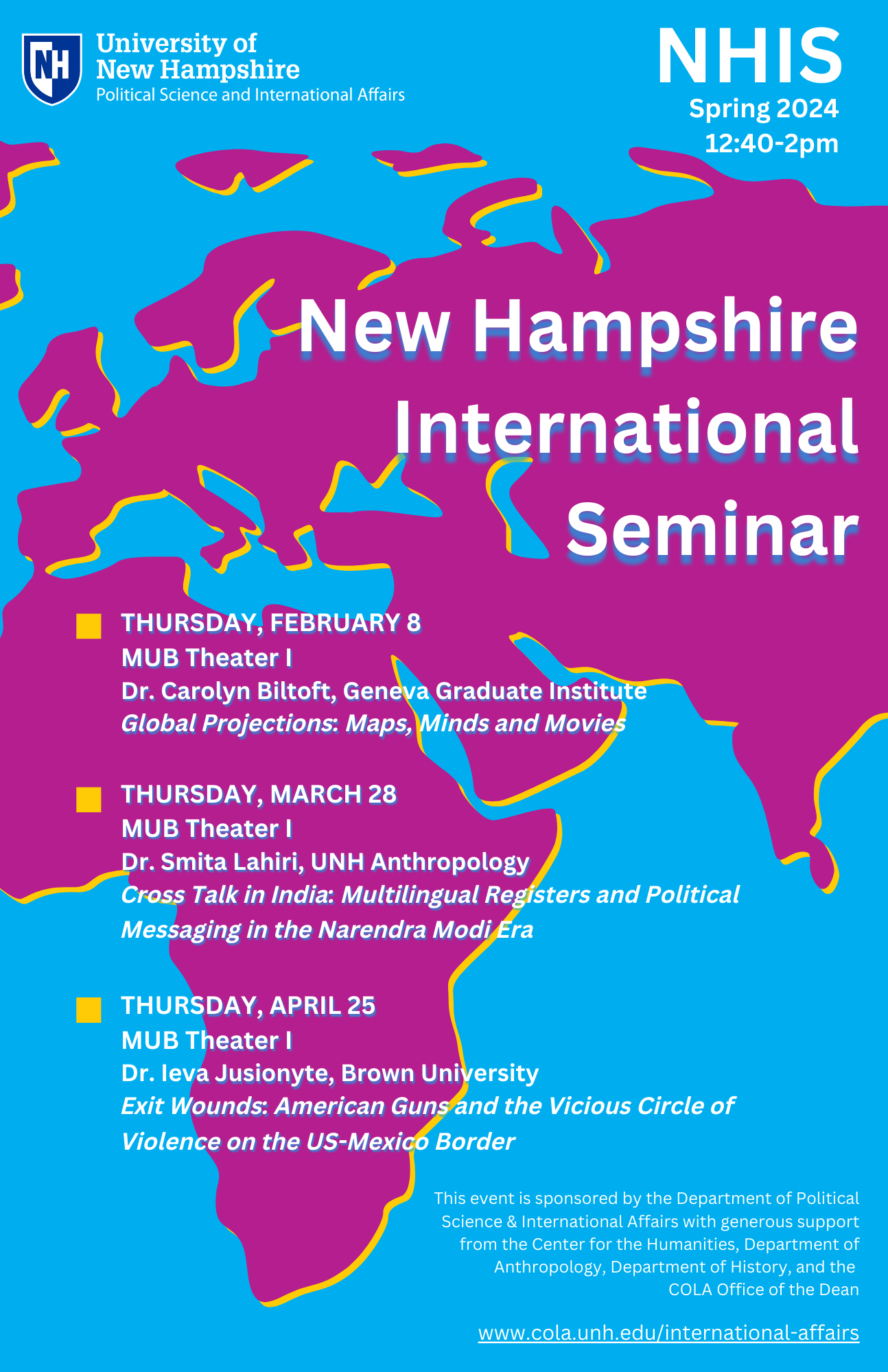 New Hampshire International Seminar (NHIS) featuring Carolyn