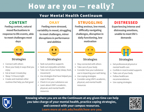 CAMHS Professionals - A SIMPLE SCALE TO ASSESS YOUR MENTAL HEALTH The first  step in evaluating your own mental health is to actually slow down long  enough to be able to ask