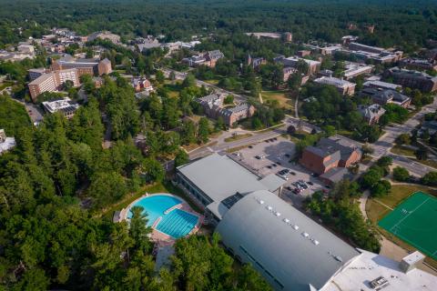 UNH Durham in the summer