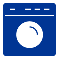 Icon of laundry machine