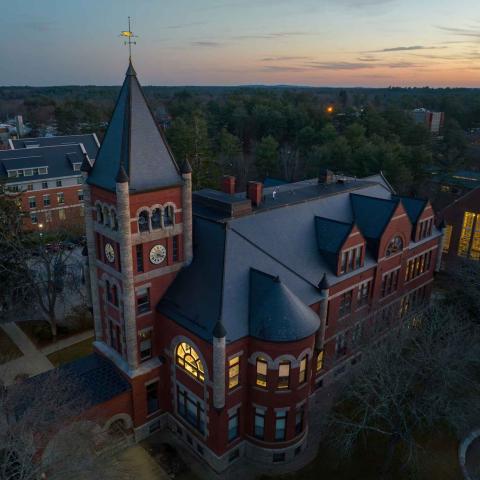 t hall aerial UNH