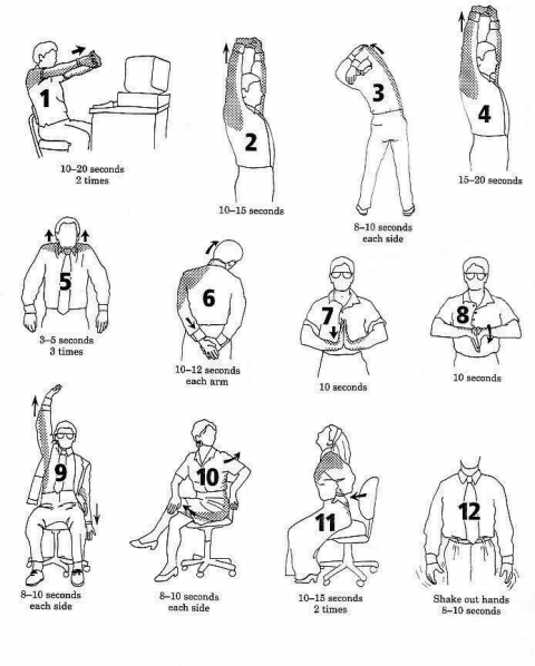 stretching exercises with pictures