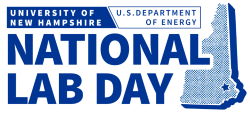 UNH-US DOE Natl Lab Day logo