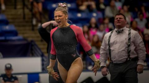 UNH gymnast