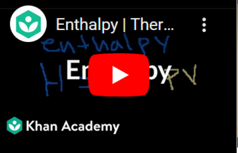 Enthalpy (review) - Khan Academy video