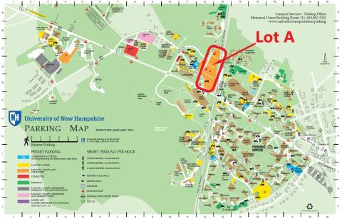 Map of Lot A