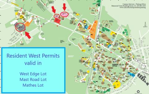 Resident West permit map