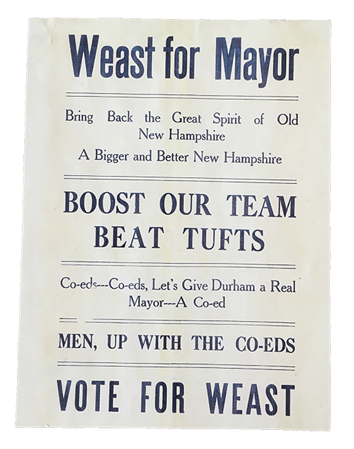 Weast for Mayor campaign flyer
