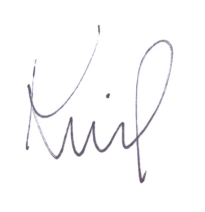Kristin Waterfield Duisberg's signature