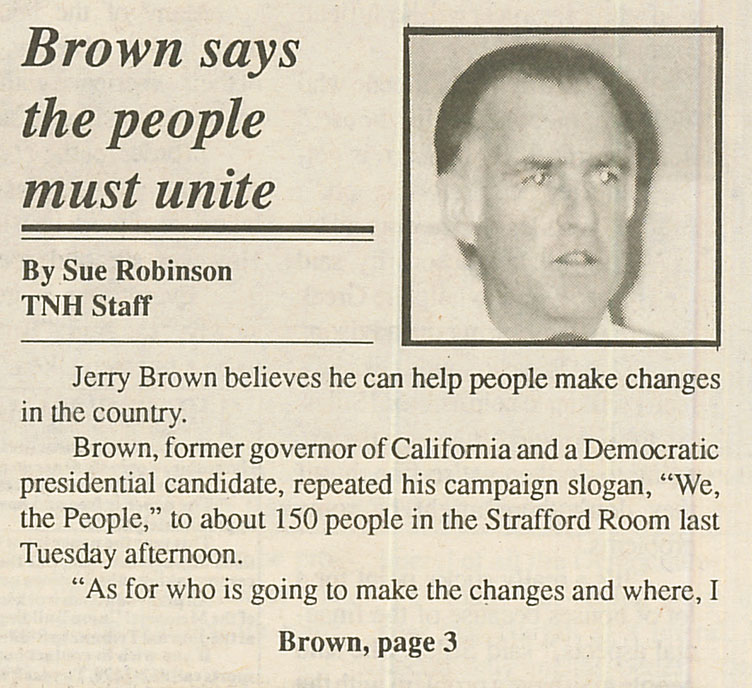 Brown says the people must unite