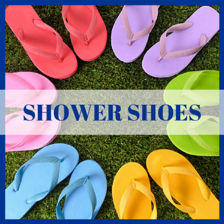 shower shoes graphic