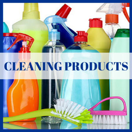 cleaning supplies graphic
