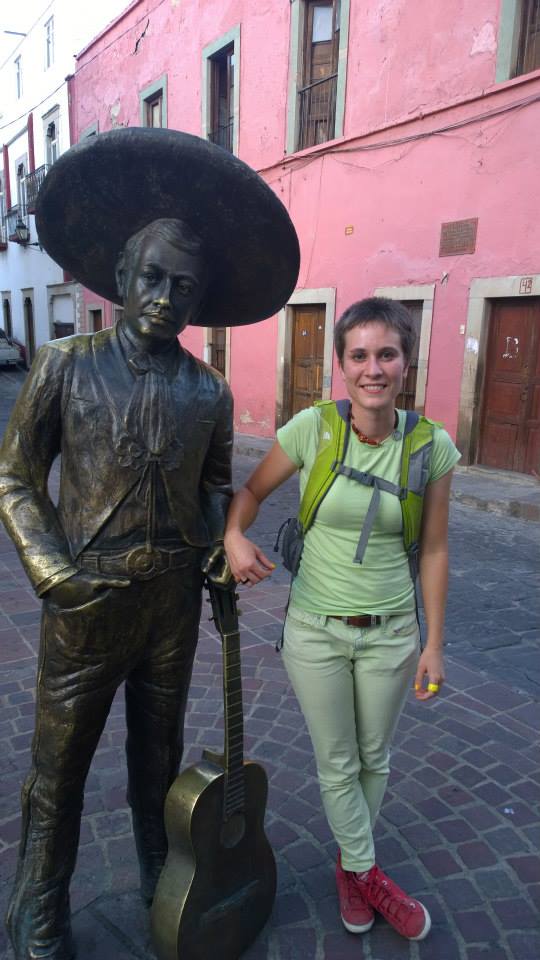 Assistant Professor Anna O'Brien in Guanajuato, Mexico