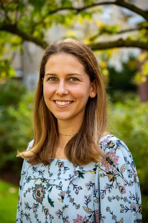 A headshot of UNH dairy researcher Claira Seely