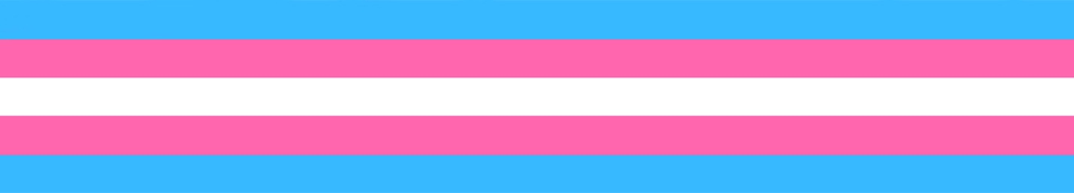 A graphic of stripes in blue, pink, and white