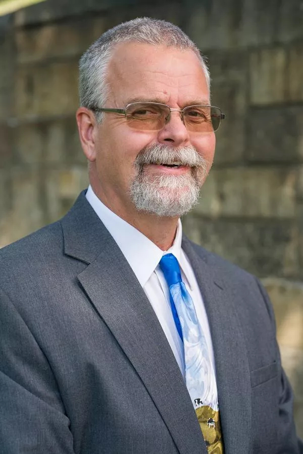 A headshot of UNH dairy researcher Pete Erickson