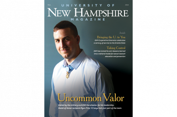 UNH Magazine Fall 2014 cover