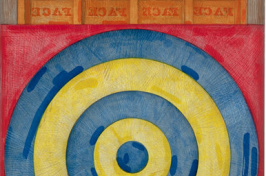 Jasper Johns, Target with Four Faces, 1979, Five color etching