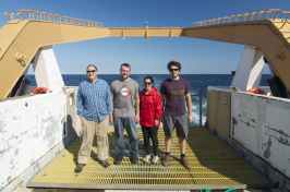 UNH scientists on NOAA ship