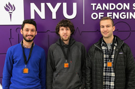 UNH students at NYU's Embedded Security Challenge 