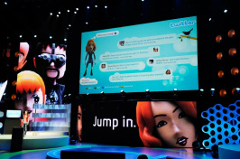 Twitter is added to XBox Live online community at Microsoft's XBox 360 media briefing to open the Electronic Entertainment Expo (E3) on June 1, 2009 in Los Angeles, California.
