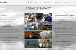 Land Grant Impact website