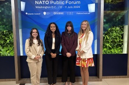 Emeri Jacobs at the NATO Summit