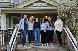 SHARPP Center staff outside the building