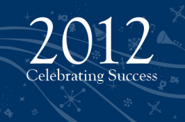 2012 celebrating success signage