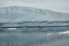 Boat in the arctic