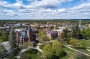 aerial view of UNH's Durham campus