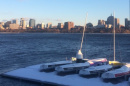 view of Boston from across the water