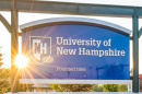 Image of UNH Manchester campus sign.
