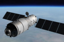 Artist's rendering of Tiangong-1 space station. SOURCE: CMSA - Chinese Manned Space Agency