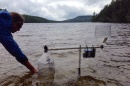 lake monitoring kit in water