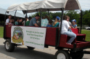 Granite State Dairy Promotion farm wagon with people