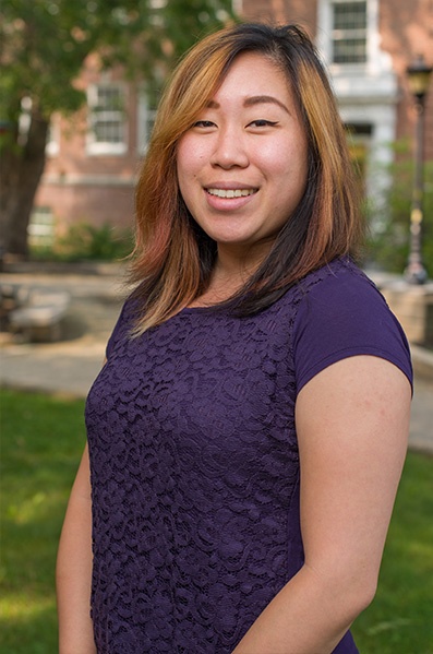 Eugenia Liu, Health and Human Services Librarian at UNH's Dimond Library