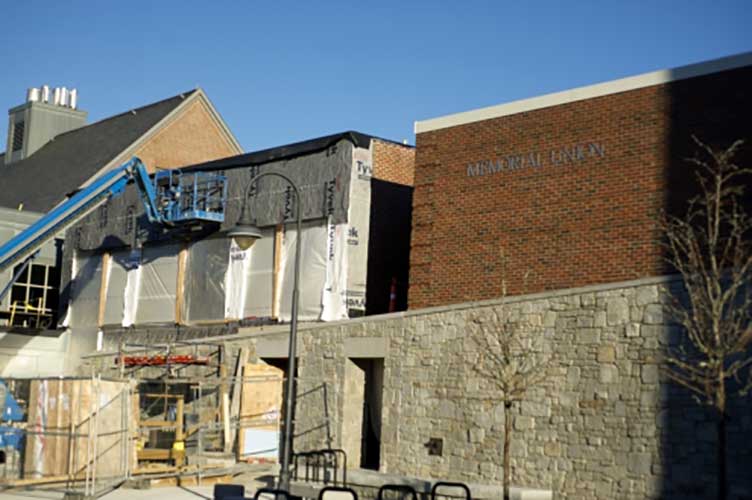 Holloway Commons under construction