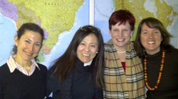 Beth Kilinc, Yuka de Almeida-Prado, Jenni Cook, and Catherine D'Auteuil