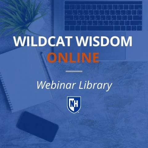 Wildcat Wisdom Online: Webinar Library
